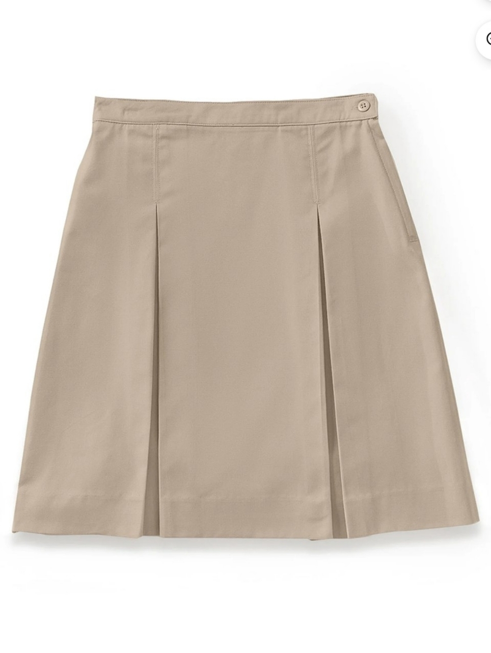 Classroom Knee-length Kick Pleat Skirt, Size 18 1/2